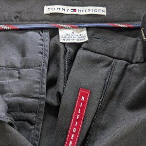 Tommy Hilfiger size 4 Straight leg Black Trousers